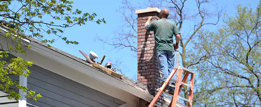 Vinyl and PVC Chimney Flashing Installation in Hybla Valley, VA